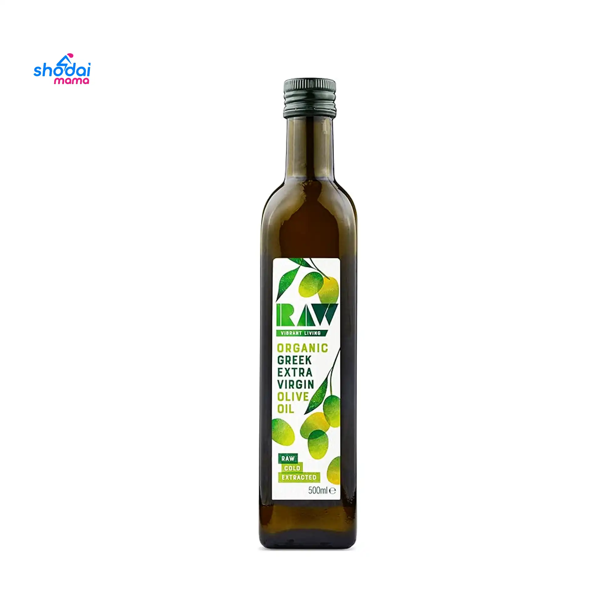 Organic Raw Extra Virgin Olive Oil 500ml